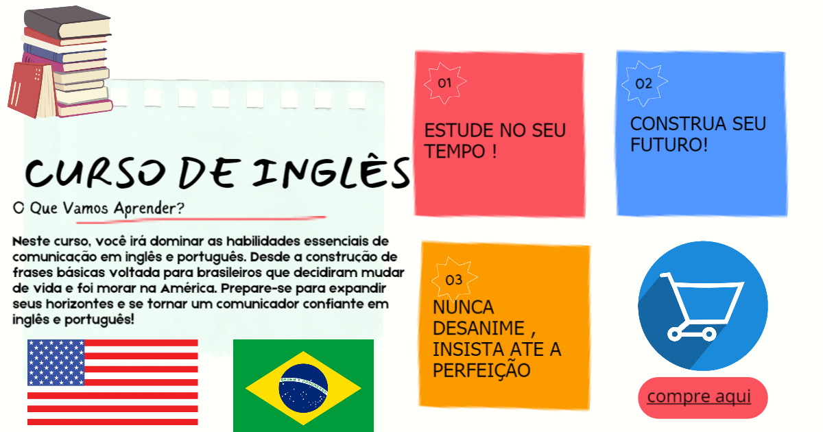 Curso de Inglês- Para Imigrantes 